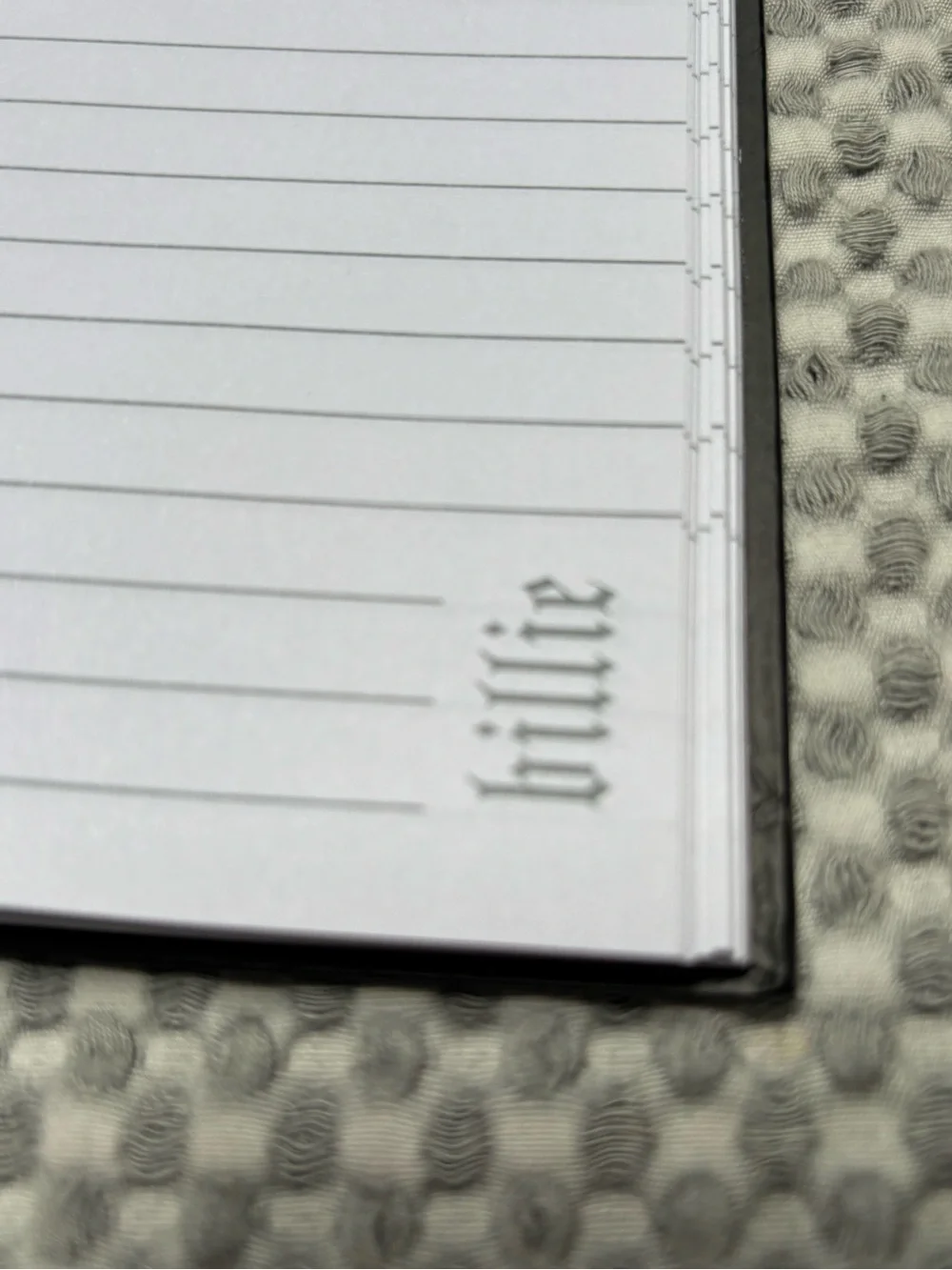 Billie Eilish Hardcover Journal Lined w/ Bookmark